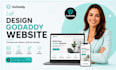 do godaddy website design, godaddy ecommerce website design, go daddy redesign