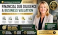 do financial due diligence and business valuation, dcf model and KPI analysis
