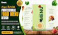 create attractive food menu design