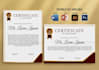 create modern professional certificate for your business
