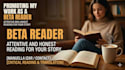 beta reader and translator dedicated to helping authors