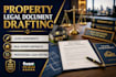 draft contracts, agreements, nda, and property legal documents