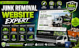 do junk removal dumpster rental waste hauling hoarding cleanup service website