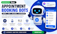dev appointment bot,vfs bot,booking bot,bls appointment,messenger chatbot