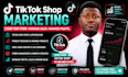 create and optimize tiktok shop, affiliate and tiktok ads