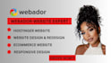 build webador website hostinger website webador redesign ecommerce website