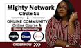 setup skool online community circle so mighty networks online course creation