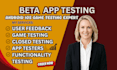 do beta app testing game testers 12 testers for android game testing app tester