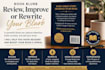 review and improve your book blurb