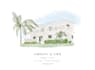 create custom wedding venue illustrations