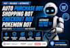 develop walmart driver bot, walmart spark bot and order grabber automation