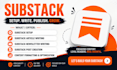 do substack setup write substack newsletter articles and posts