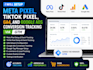 setup meta pixel, tik tok pixel, ga4, and google ads conversion tracking via GTM