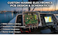 create custom marine electronic pcb design and schematics