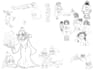 draw character designs and concepts