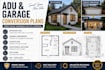 design adu plans and garage conversion plans for permits