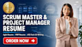 write a professional scrum master resume and agile project manager cv