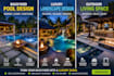 design your luxury backyard, pool and landscape