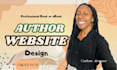design author website, book author website, ebook website, author landing page