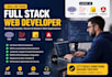 build a business website with laravel and angular