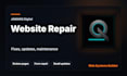repair website problems and make updates