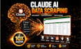 do data scraping, data enrichment and data mining with claude ai