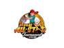 design creative luxury softball logo with new concept
