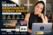 design responsive church website for ministry growth