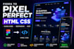 convert figma to pixel perfect HTML and CSS