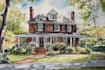 draw a watercolor house painting