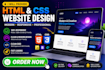 turn your ideas into a clean HTML website design
