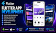 build a custom flutter mobile app for android and ios from scratch