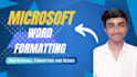 format and align your word document professionally