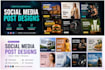 create eye catching and professional social media designs