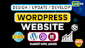 create a clean and responsive wordpress website