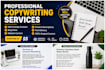 write high converting website and sales copy, creative