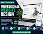 build website ecommerce store and landing page