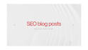 write engaging blog posts and content
