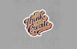 design typography sticker design appeal logo