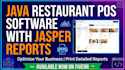 develop a premium restaurant management system or pos in java swing