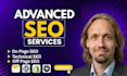 do onpage seo optimization for shopify worpdress wix webflow squarespace