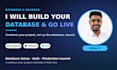 design your database and link with your project