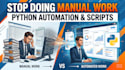 develop python automation scripts and custom tools