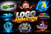 do 3d logo animation and create youtube intro outro video