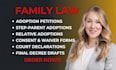 prepare your adoption legal documents and petition