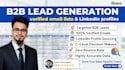 b2b lead generation and linkedin sourcing expert