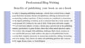 create engaging SEO blog content and website articles
