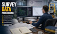 process survey data and prepare accurate autocad drawings