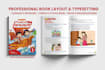 do professional book layout design and formatting for print