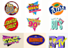 create a professional 70, 80, 90s logo